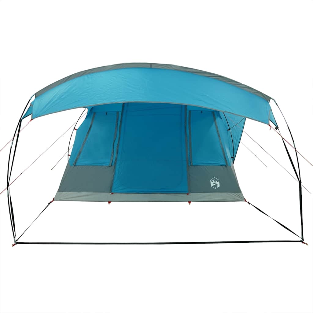 vidaXL Camping Tent Tunnel 5-Person Blue Waterproof - 36873