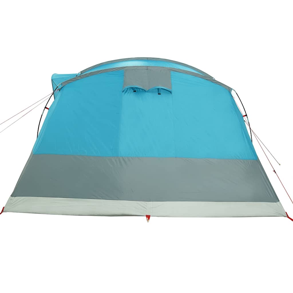 vidaXL Camping Tent Tunnel 5-Person Blue Waterproof - 36873