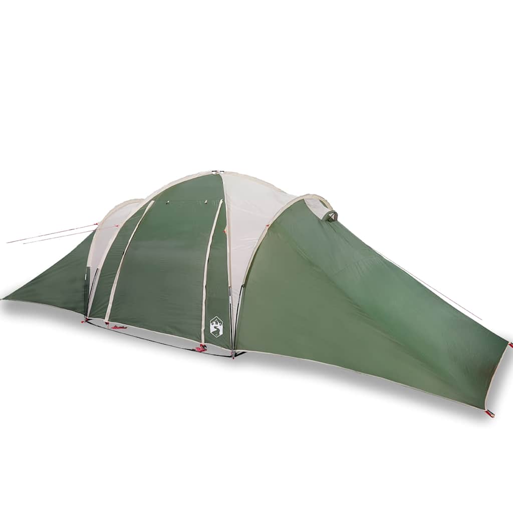 vidaXL Family Tent Dome 6-Person Green Waterproof - 36901