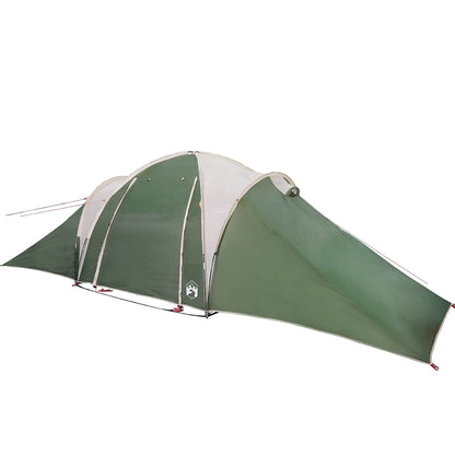 vidaXL Family Tent Dome 6-Person Green Waterproof - 36901