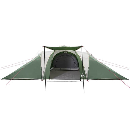 vidaXL Family Tent Dome 6-Person Green Waterproof - 36901