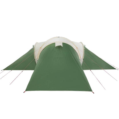 vidaXL Family Tent Dome 6-Person Green Waterproof - 36901