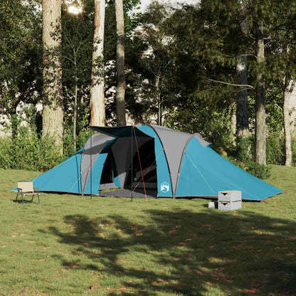 vidaXL Family Tent Dome 6-Person Blue Waterproof - 36902