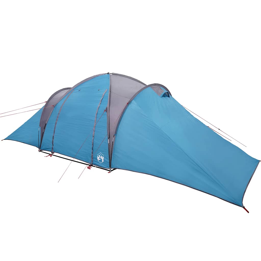 vidaXL Family Tent Dome 6-Person Blue Waterproof - 36902