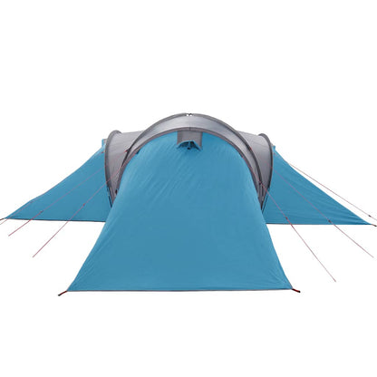 vidaXL Family Tent Dome 6-Person Blue Waterproof - 36902