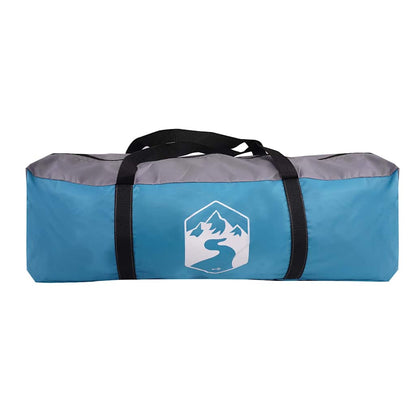 vidaXL Camping Tent 2-Person Blue Waterproof