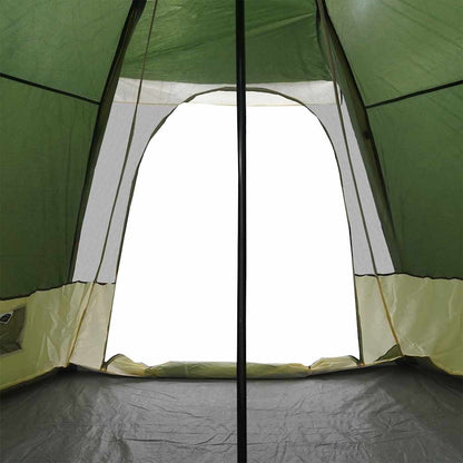 vidaXL Family Tent Tipi 6-Person Green Waterproof