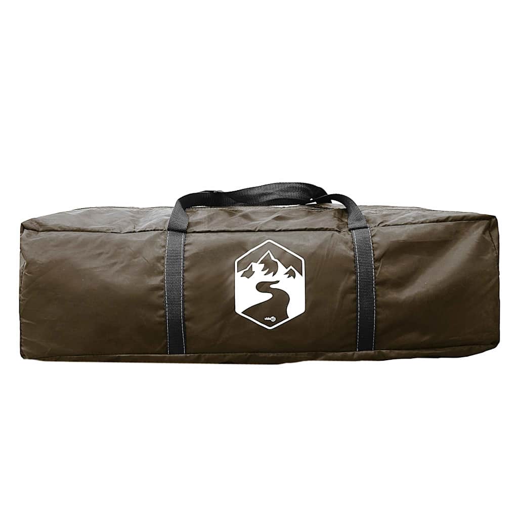 vidaXL Family Tent Tipi 6-Person Brown Waterproof