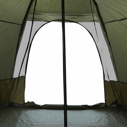 vidaXL Family Tent Tipi 6-Person Brown Waterproof