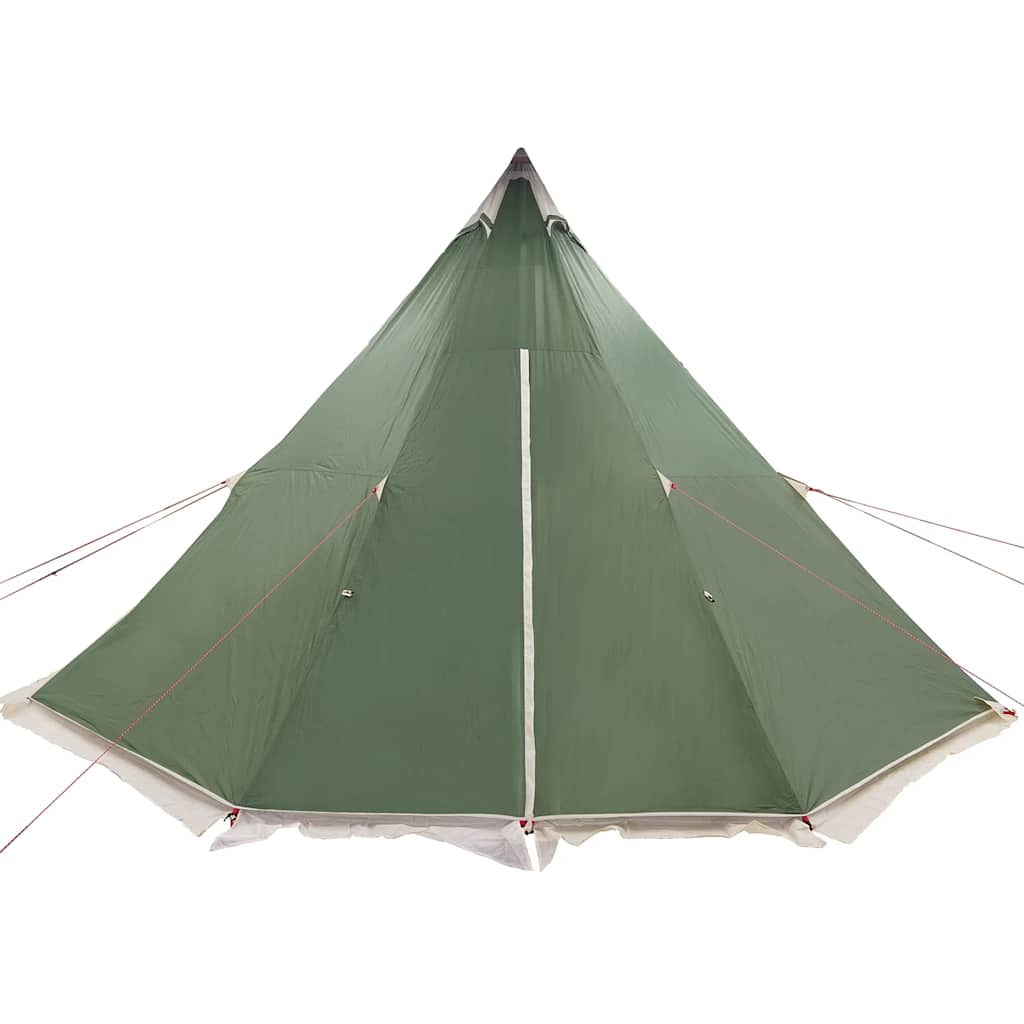 vidaXL Family Tent Tipi 8-Person Green Waterproof