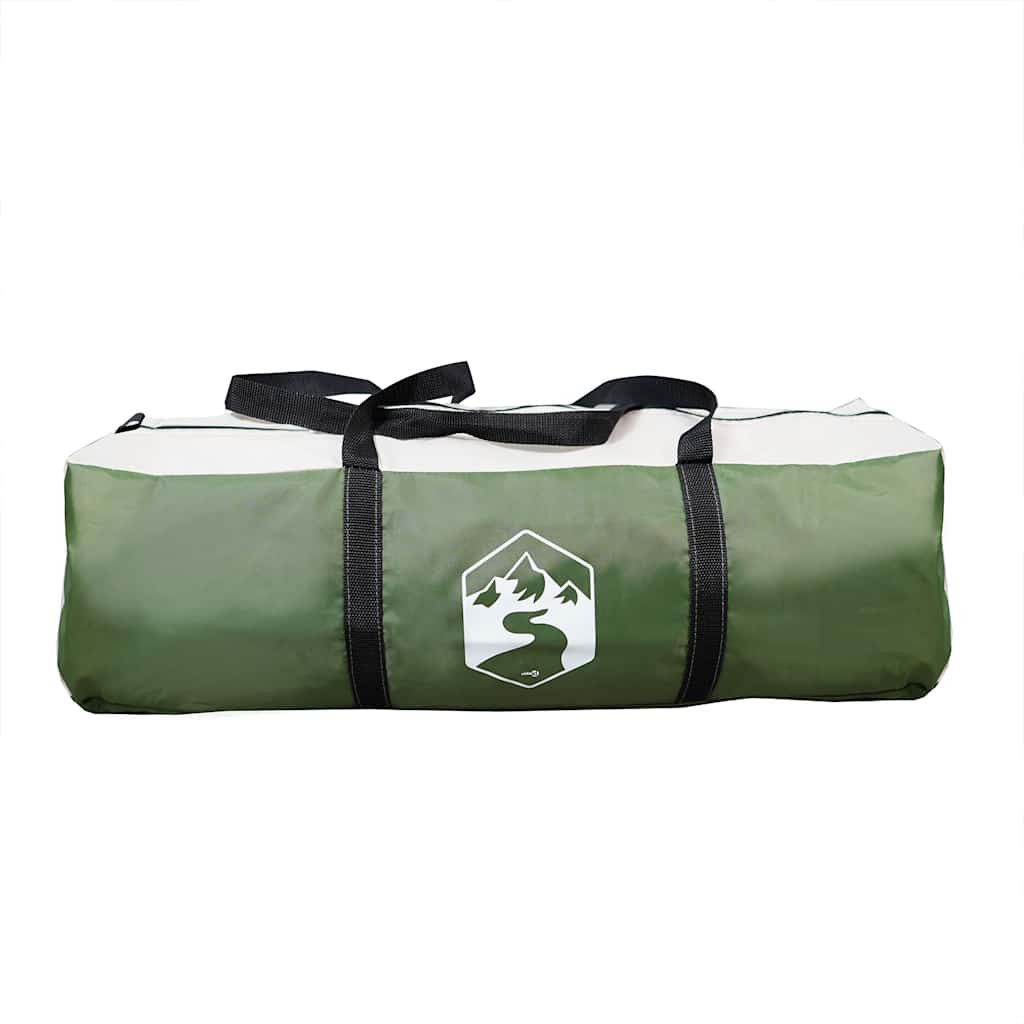 vidaXL Family Tent Tipi 8-Person Green Waterproof