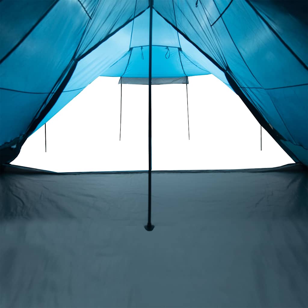 vidaXL Family Tent Tipi 8-Person Blue Waterproof