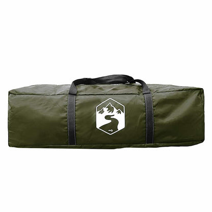 vidaXL Family Tent Tipi 8-Person Olive Green Waterproof