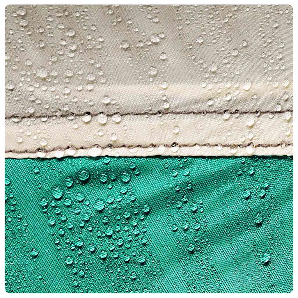vidaXL Beach Tent 3-Person Sea Green Waterproof