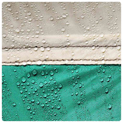 vidaXL Beach Tent 3-Person Sea Green Waterproof