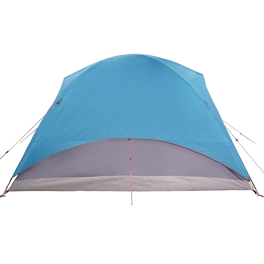 vidaXL Family Tent Tunnel 6-Person Blue Waterproof - 37013