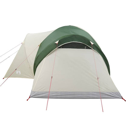vidaXL Family Tent Dome 6-Person Green Waterproof - 375 x 225 x 176 cm