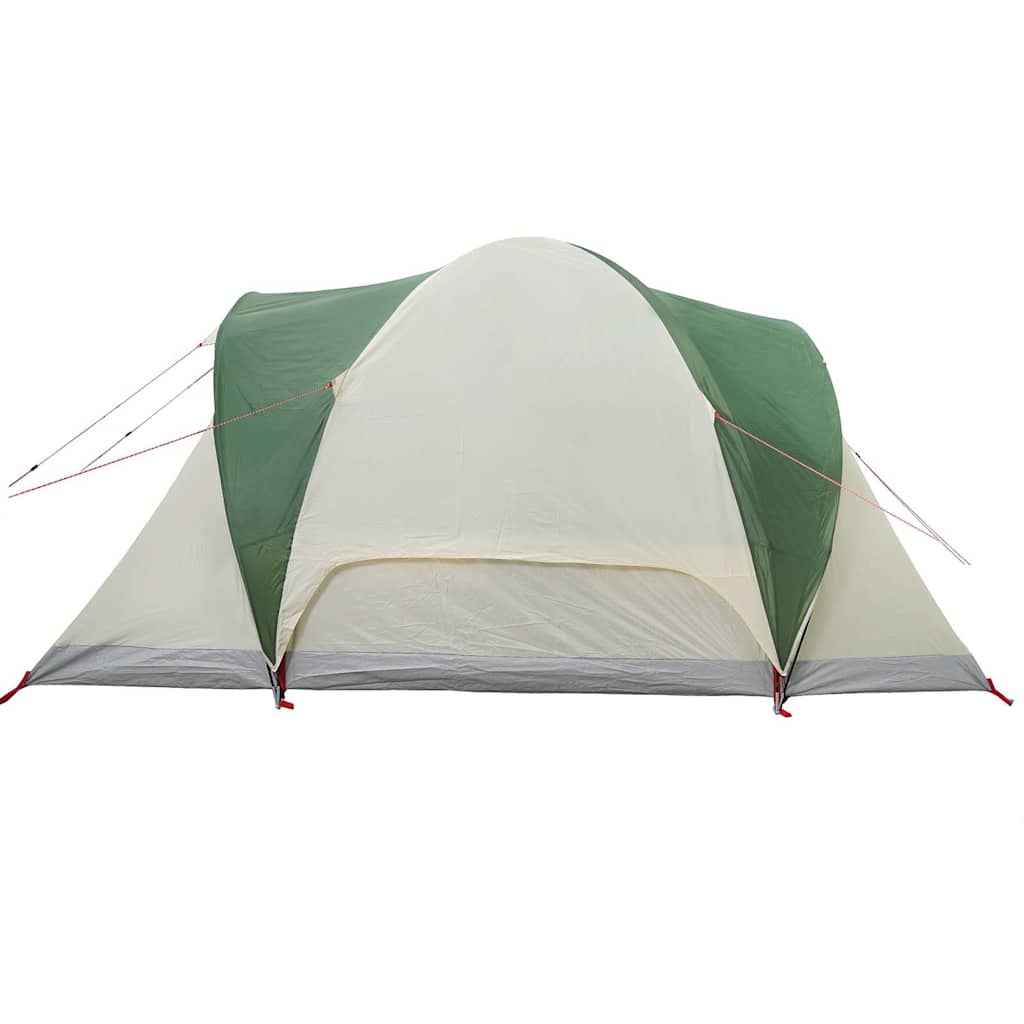 vidaXL Family Tent Dome 6-Person Green Waterproof - 375 x 225 x 176 cm
