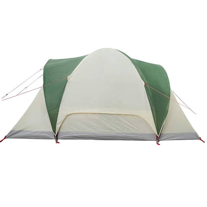 vidaXL Family Tent Dome 6-Person Green Waterproof - 375 x 225 x 176 cm