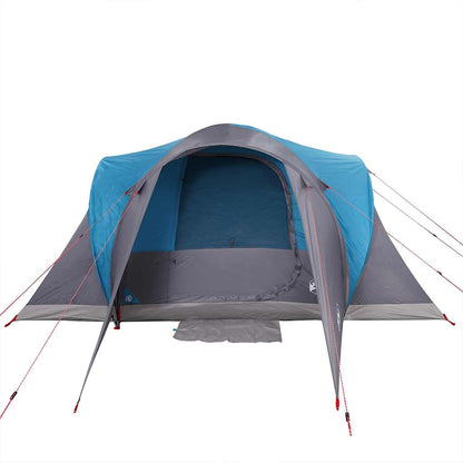 vidaXL Family Tent Dome 6-Person Blue Waterproof - 375 x 225 x 176 cm