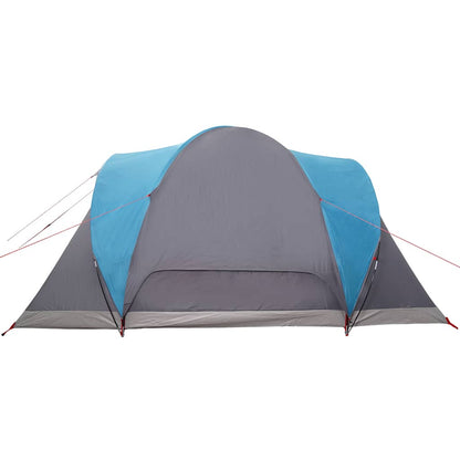 vidaXL Family Tent Dome 6-Person Blue Waterproof - 375 x 225 x 176 cm