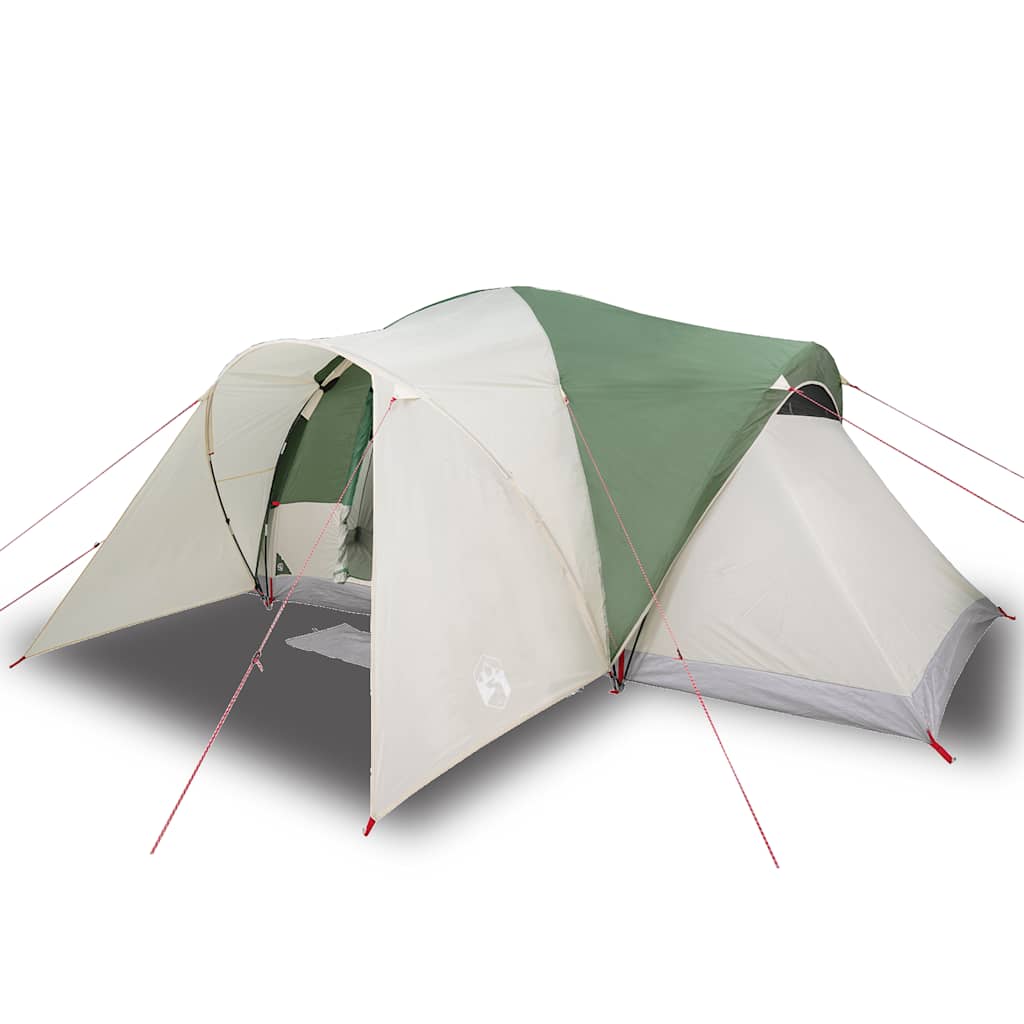 vidaXL Family Tent Dome 6-Person Green Waterproof - 494 x 370 x 190 cm