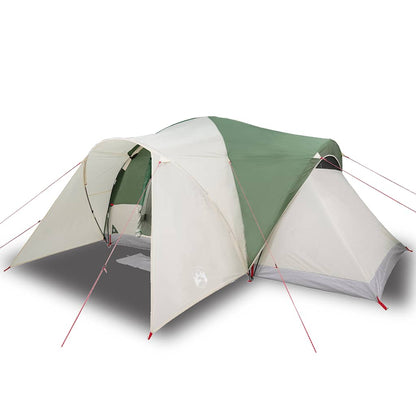 vidaXL Family Tent Dome 6-Person Green Waterproof - 494 x 370 x 190 cm