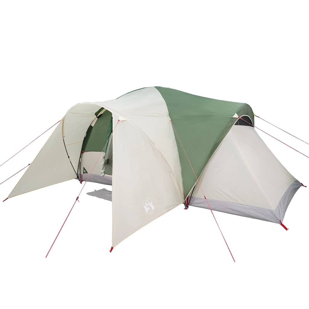 vidaXL Family Tent Dome 6-Person Green Waterproof - 494 x 370 x 190 cm