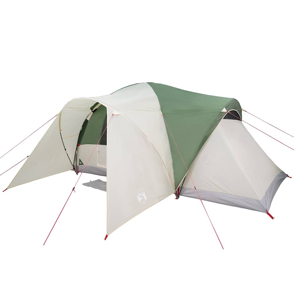 vidaXL Family Tent Dome 6-Person Green Waterproof - 494 x 370 x 190 cm