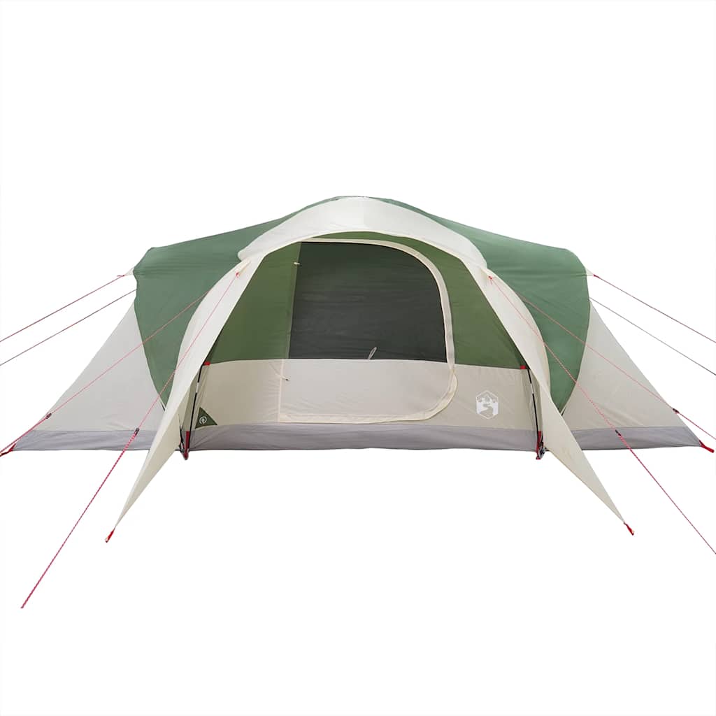 vidaXL Family Tent Dome 6-Person Green Waterproof - 494 x 370 x 190 cm