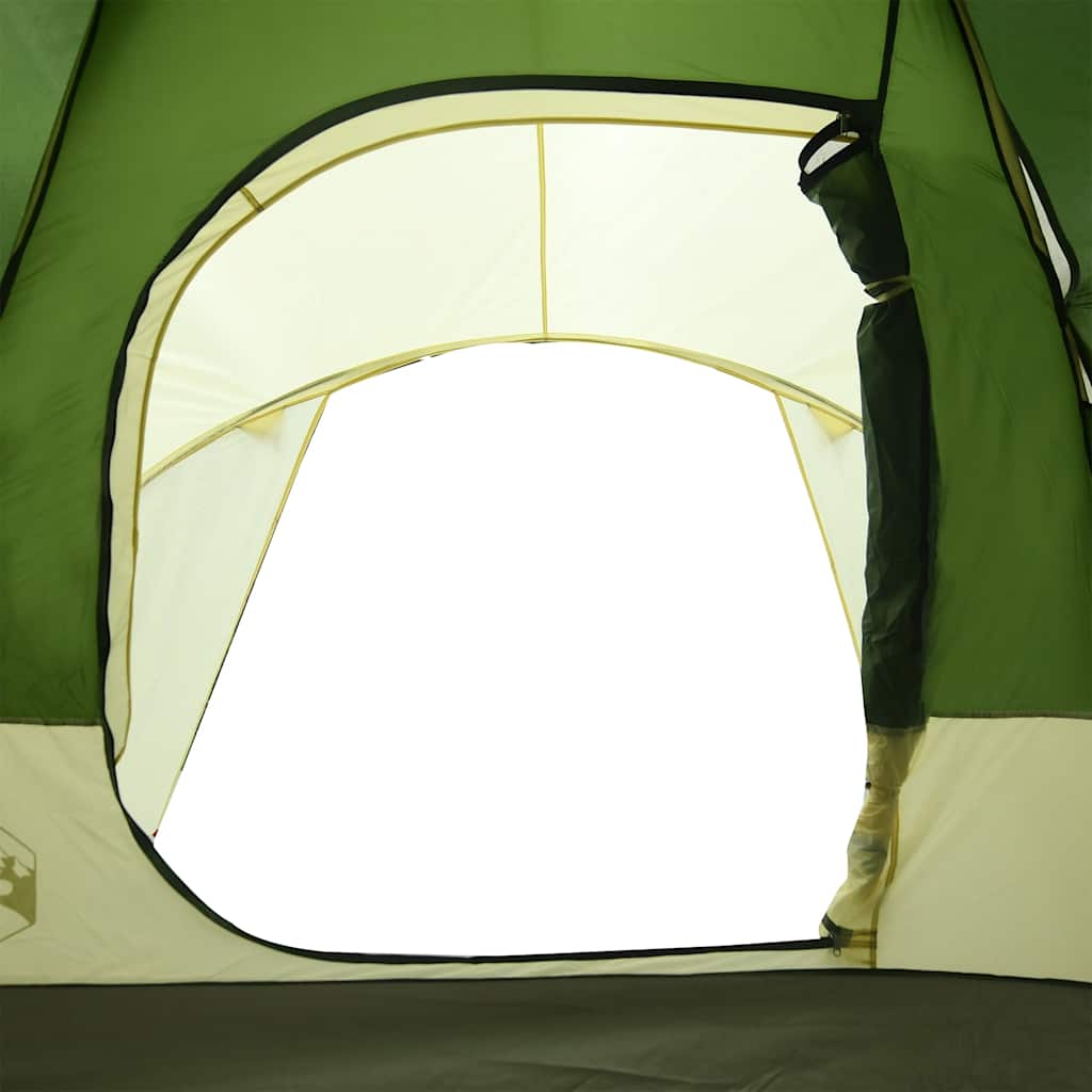 vidaXL Family Tent Dome 6-Person Green Waterproof - 494 x 370 x 190 cm