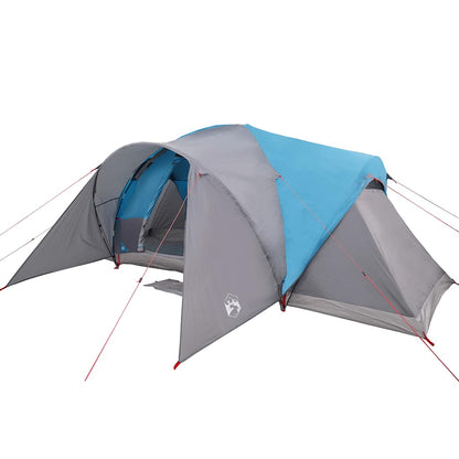 vidaXL Family Tent Dome 6-Person Blue Waterproof - 494 x 370 x 190 cm