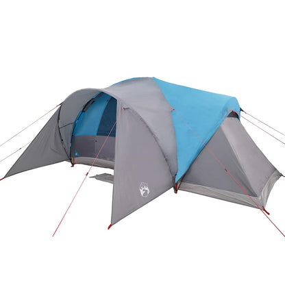 vidaXL Family Tent Dome 6-Person Blue Waterproof - 494 x 370 x 190 cm