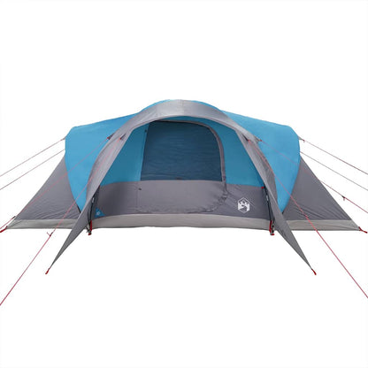 vidaXL Family Tent Dome 6-Person Blue Waterproof - 494 x 370 x 190 cm