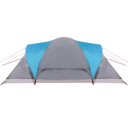 vidaXL Family Tent Dome 6-Person Blue Waterproof - 494 x 370 x 190 cm