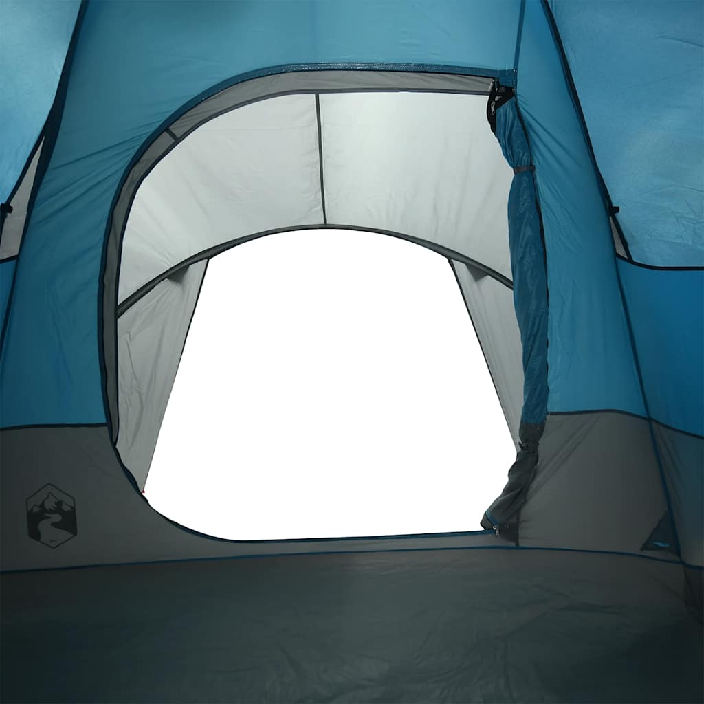 vidaXL Family Tent Dome 6-Person Blue Waterproof - 494 x 370 x 190 cm