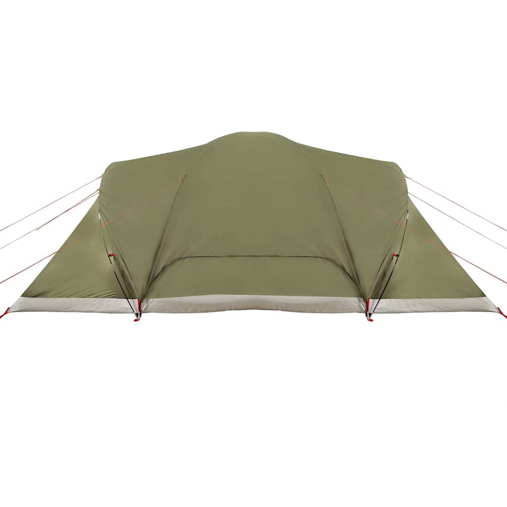 vidaXL Family Tent Dome 6-Person Olive Green Waterproof - 494 x 370 x 190 cm