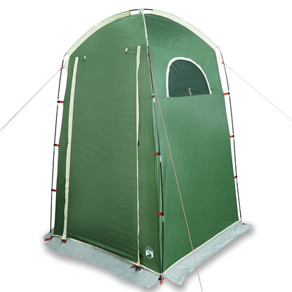 vidaXL Shower Tent Green Waterproof - 37067