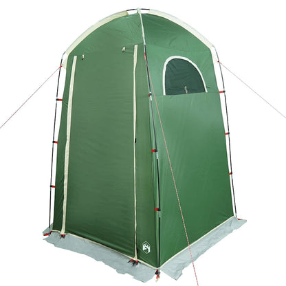 vidaXL Shower Tent Green Waterproof - 37067