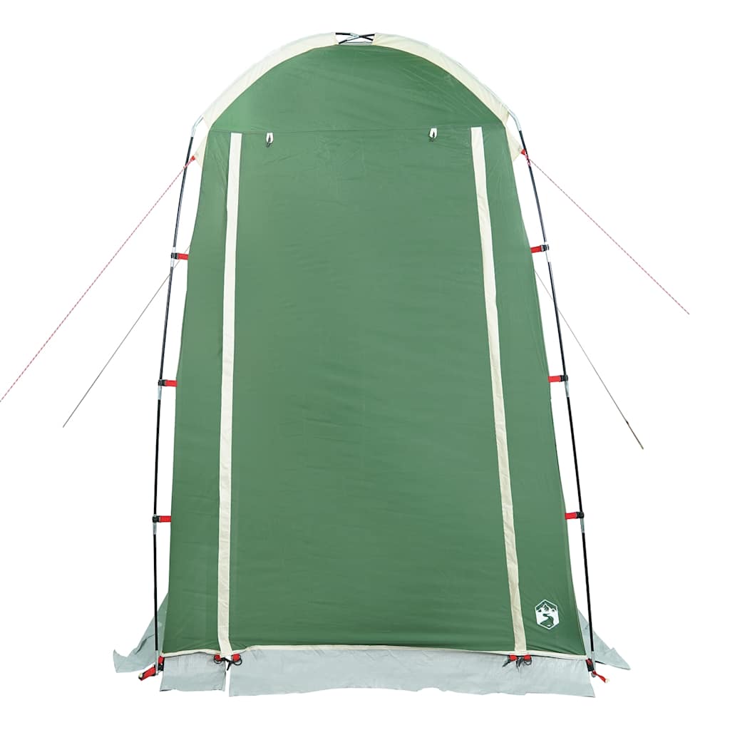 vidaXL Shower Tent Green Waterproof - 37067