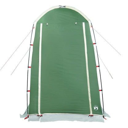 vidaXL Shower Tent Green Waterproof - 37067