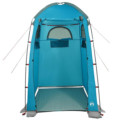 vidaXL Shower Tent Blue Waterproof - 37074