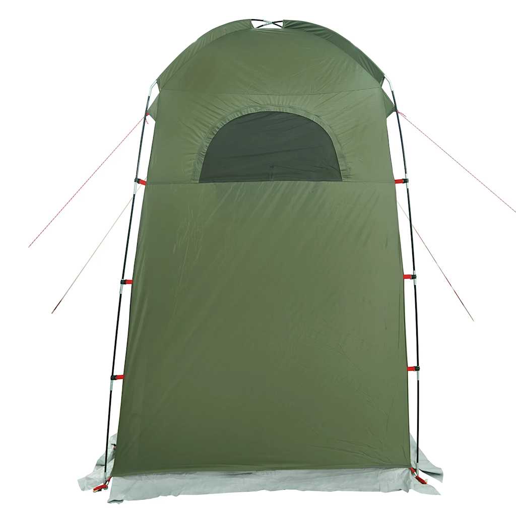 vidaXL Shower Tent Olive Green Waterproof