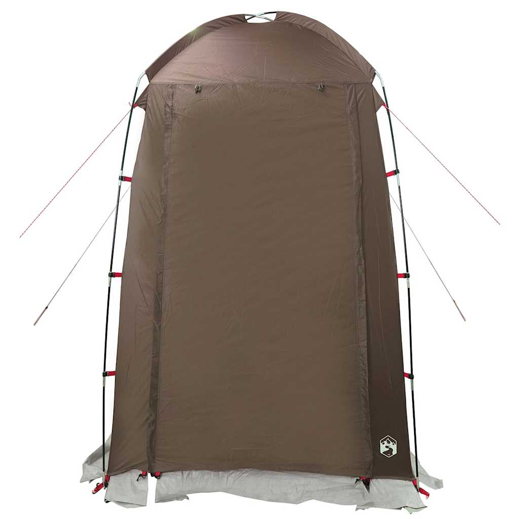 vidaXL Shower Tent Brown Waterproof - 37079