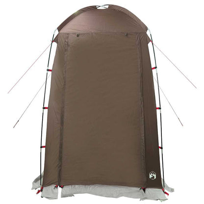 vidaXL Shower Tent Brown Waterproof - 37079