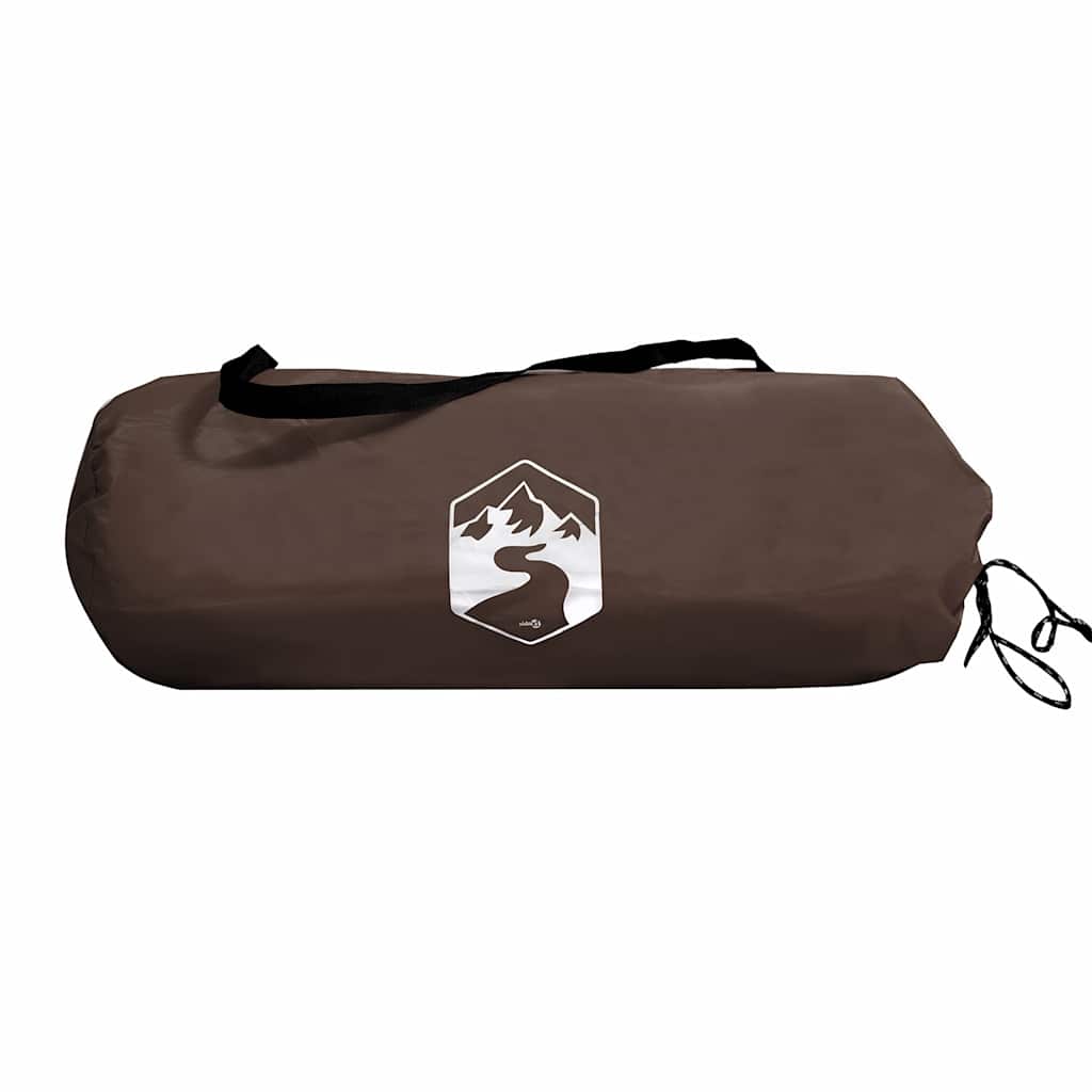 vidaXL Shower Tent Brown Waterproof - 37079