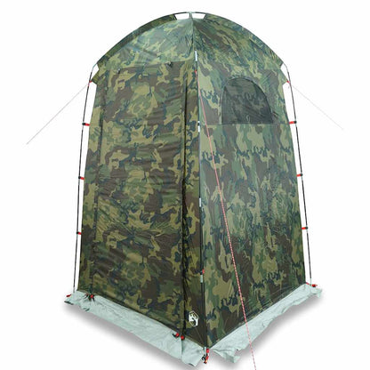 vidaXL Shower Tent Camouflage Waterproof - Multicolour