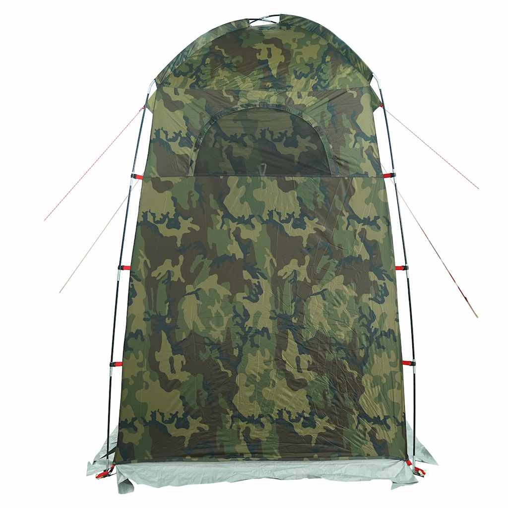 vidaXL Shower Tent Camouflage Waterproof - Multicolour