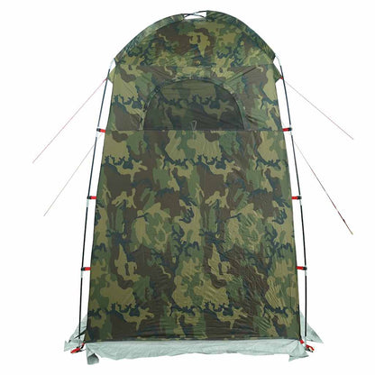 vidaXL Shower Tent Camouflage Waterproof - Multicolour