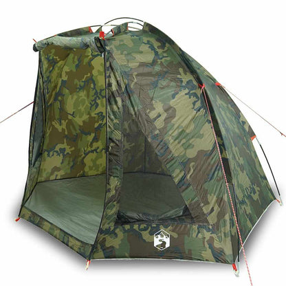 vidaXL Fishing Tent Camouflage Waterproof - Multicolour
